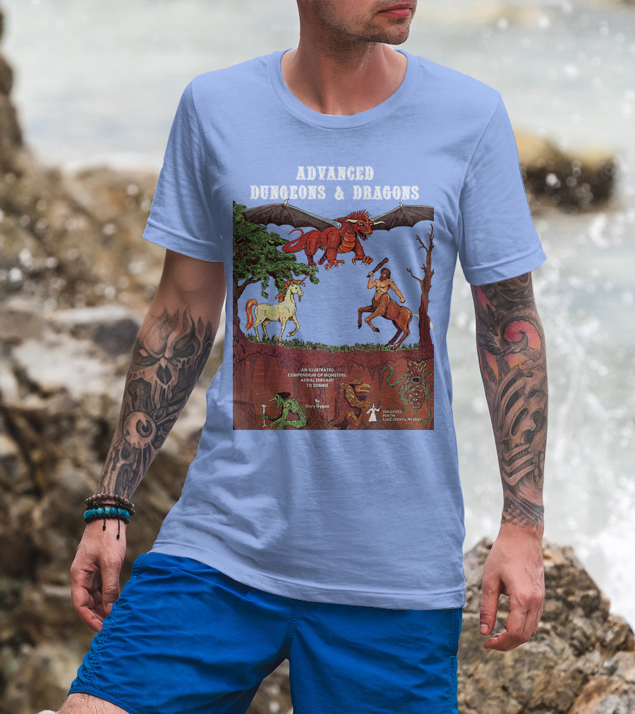 Advanced Dungeons And Dragons An Illustrated Compendium Of Monsters T-Shirt