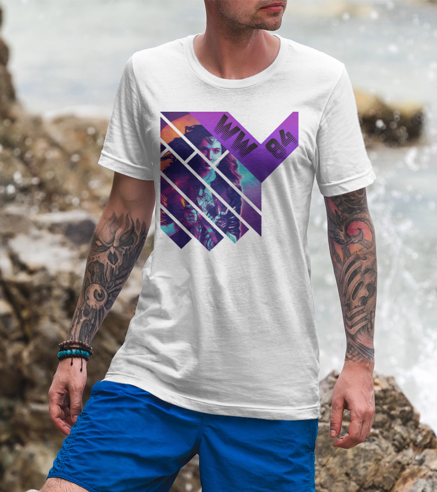 WW 1984 Woman Wonder 84 Comic Con T-Shirt