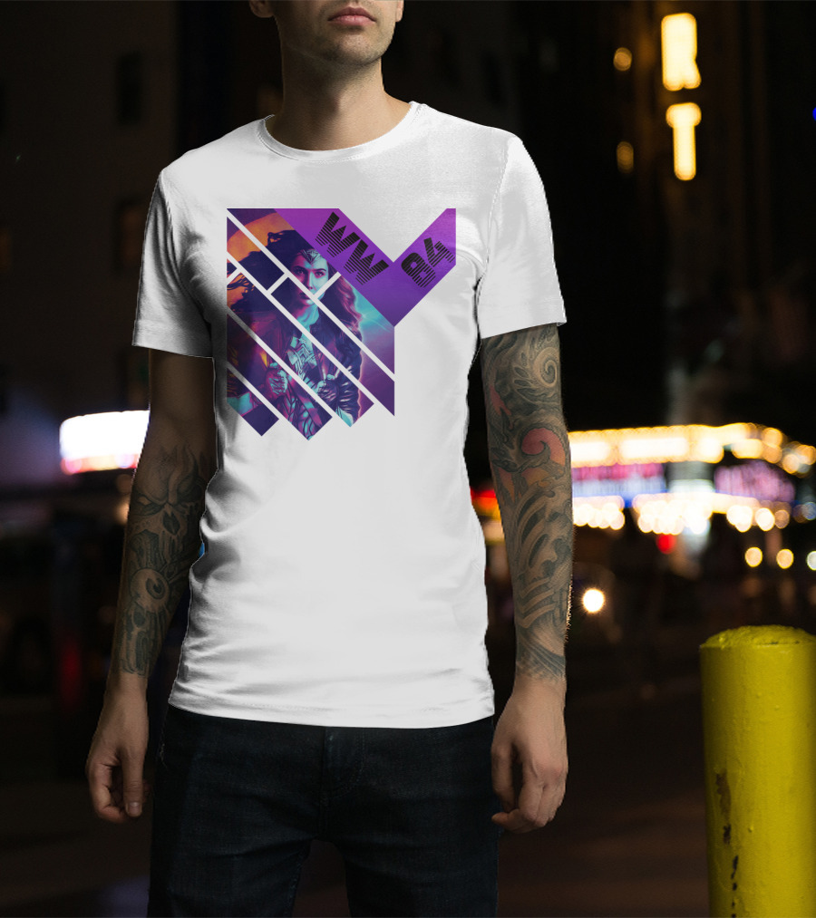 WW 1984 Woman Wonder 84 Comic Con T-Shirt