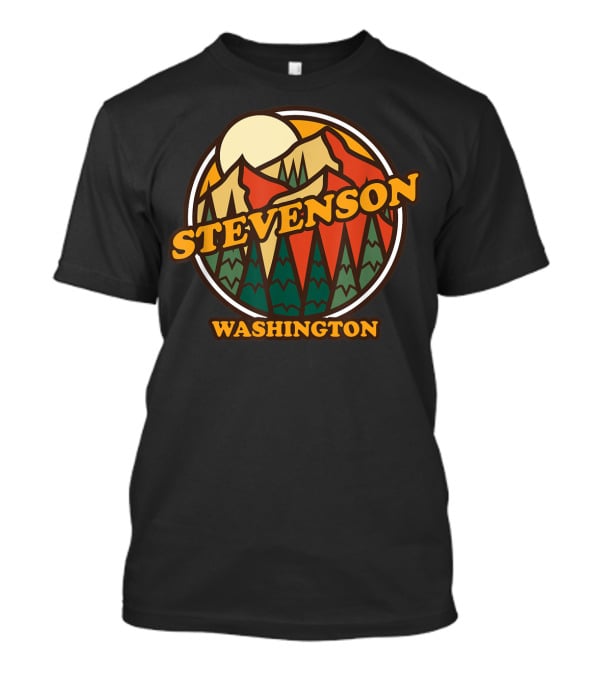 Stevenson Washington Vintage Mountain Hiking Adventure T-Shirt