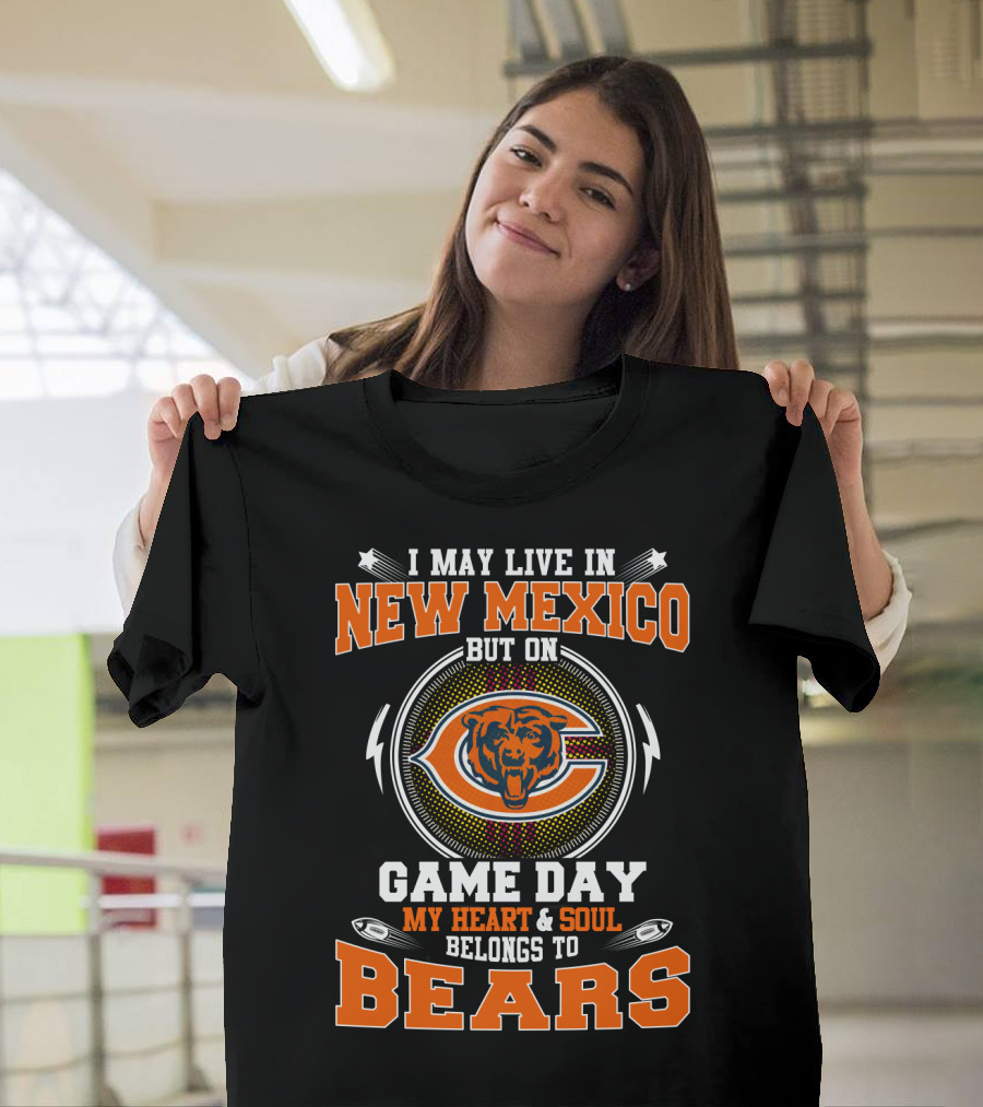 New Mexico Game Day My Heart And Soul Belongs To Bears T-Shirt