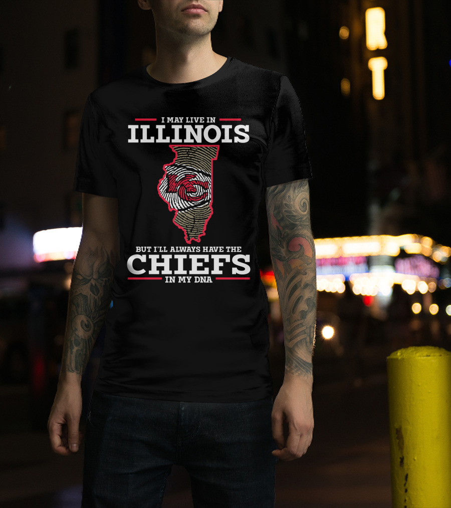 Illinois Chiefs IN My Dna T-Shirt