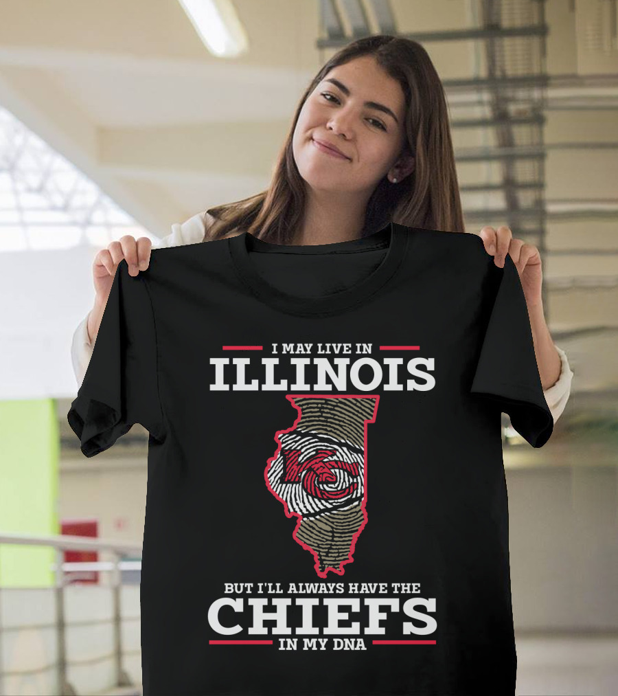 Illinois Chiefs IN My Dna T-Shirt