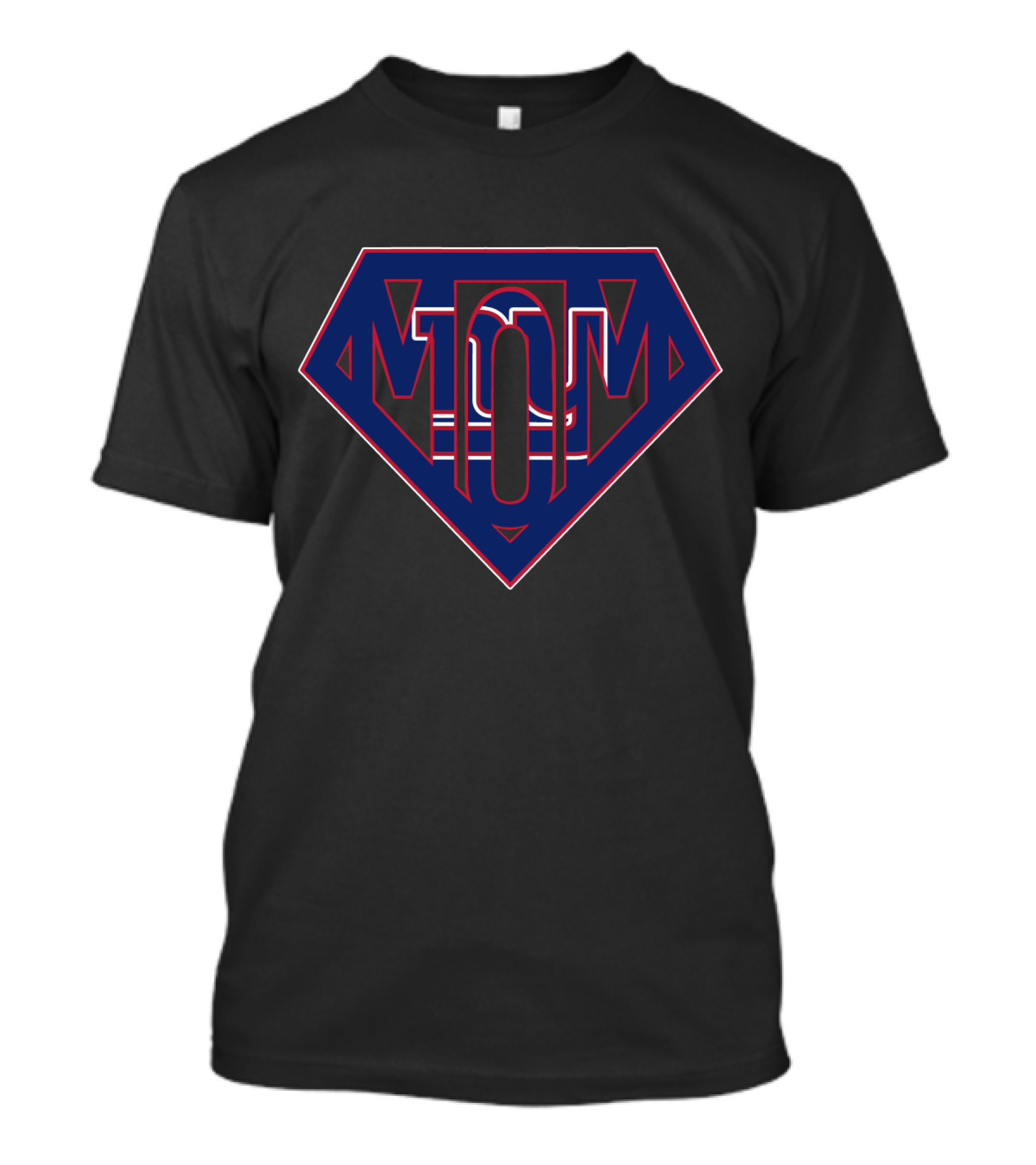 SUPER MOM NY GIANTS Superman T-Shirt