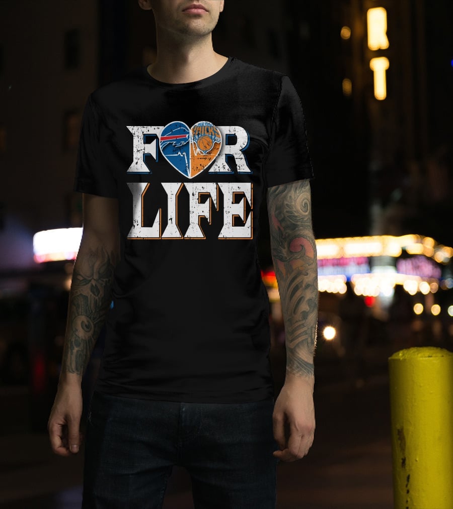 For Life Bills Knicks T-Shirt
