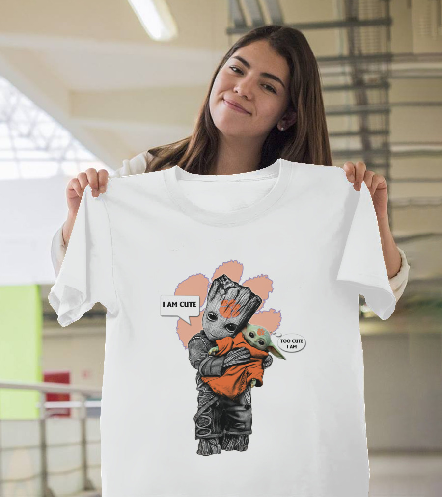 I AM CUTE TOO CUTE I AM CT 010 NCAA YodaST T-Shirt