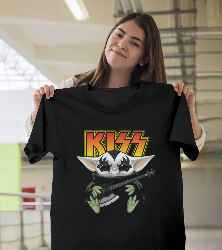 KISS Gene Simmons Baby Alien Guitar T-Shirt