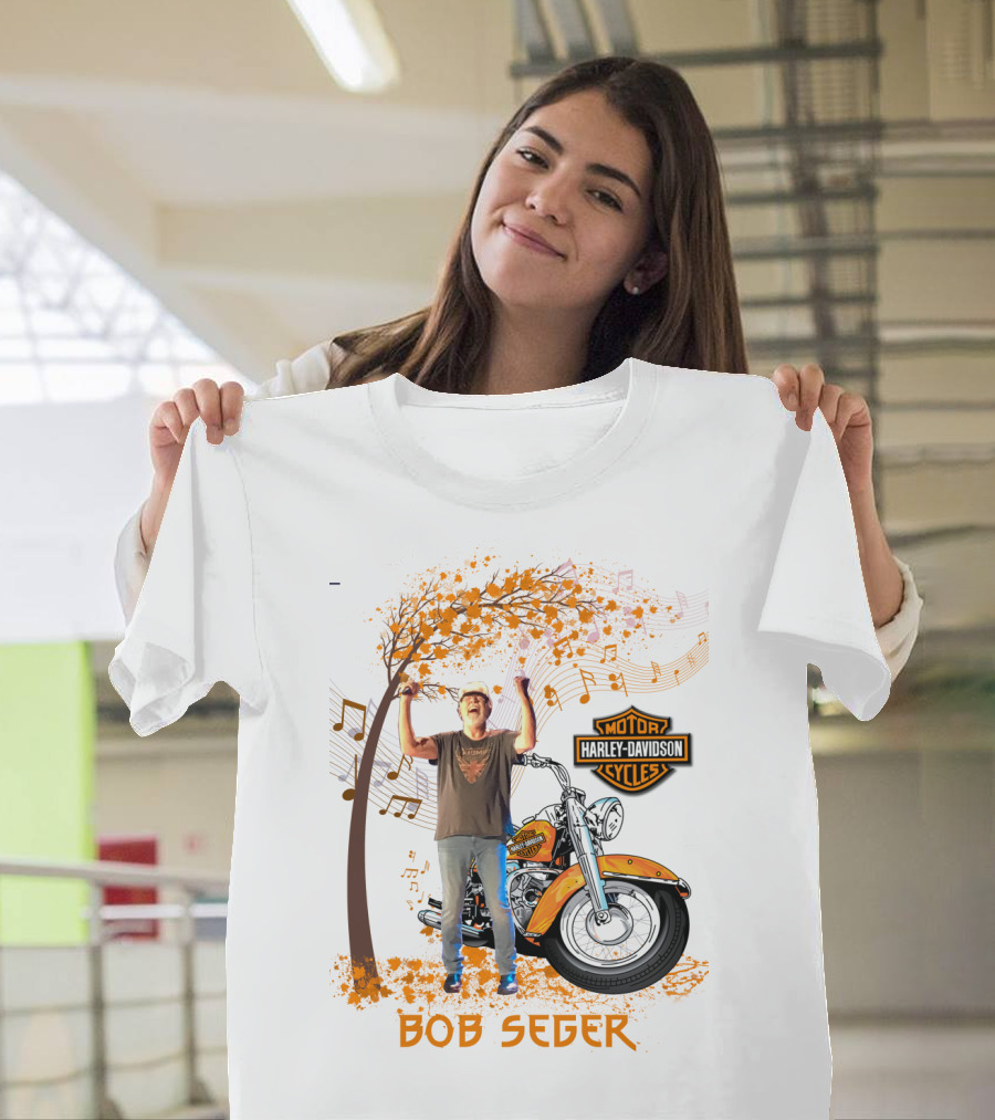 Bob Seger Harley Davidson Motorcycles Music Celebration T-Shirt
