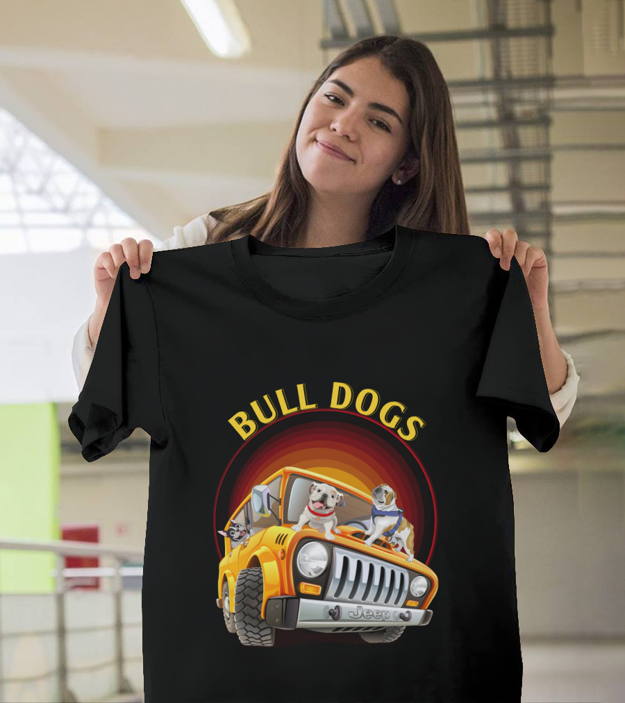 Bull Dogs Jeep Adventure Car 51 Dh T-Shirt