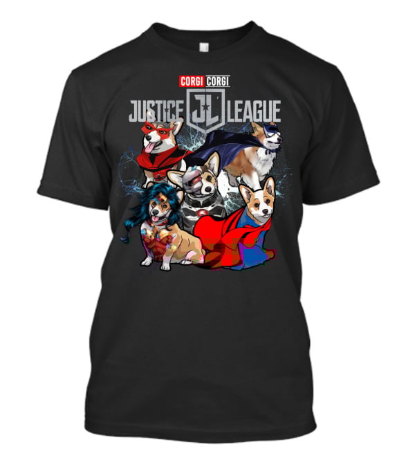 Corgi Justice League Superhero Dh 55 Jl T-Shirt