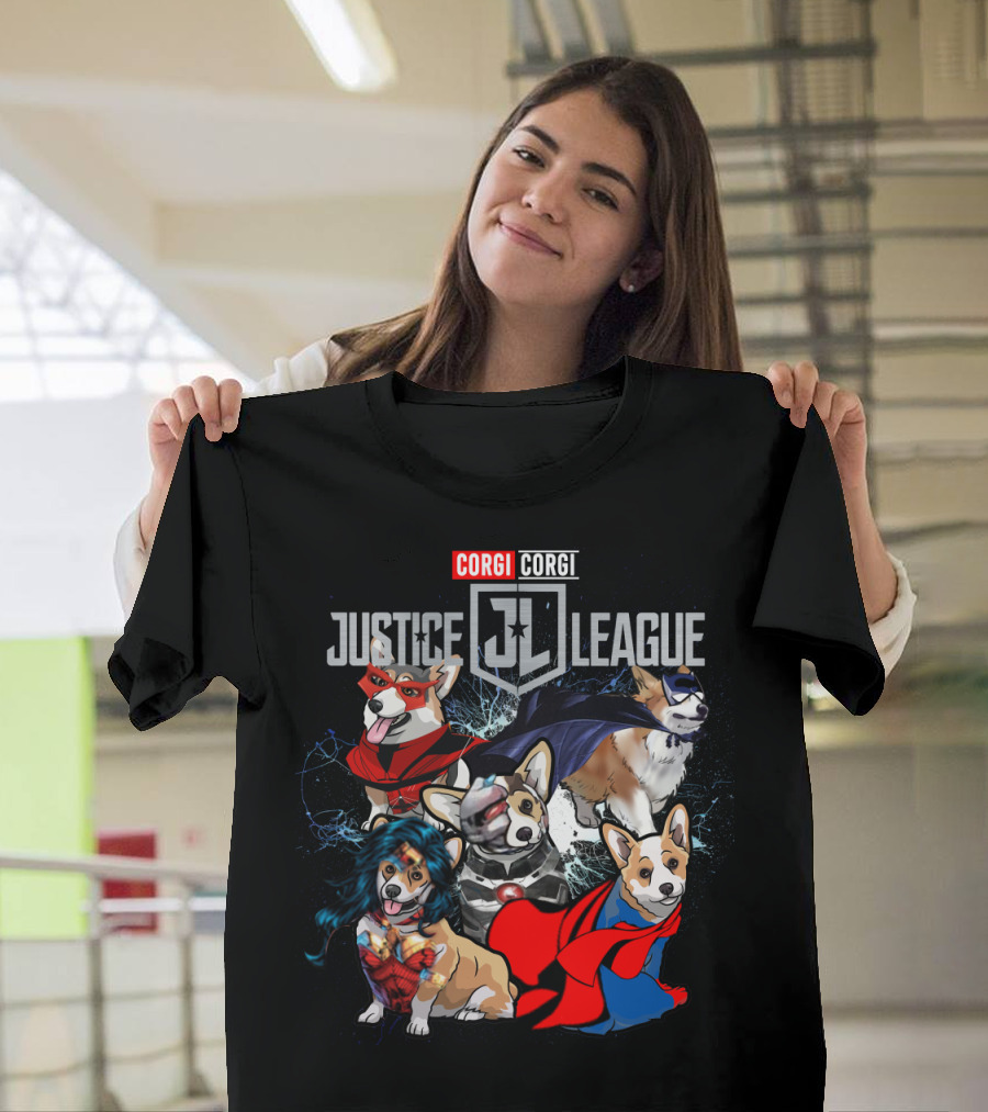 Corgi Justice League Superhero Dh 55 Jl T-Shirt
