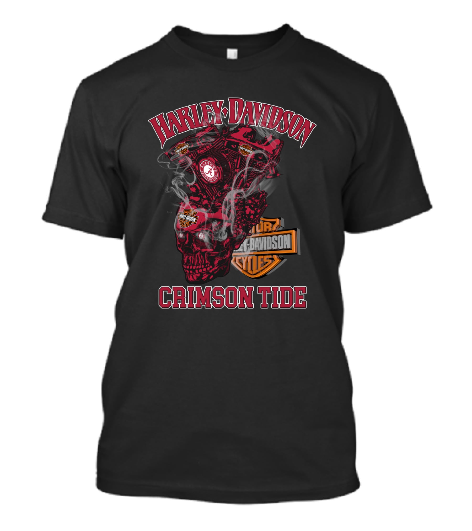 Harley Davidson Alabama Crimson Tide T-Shirt