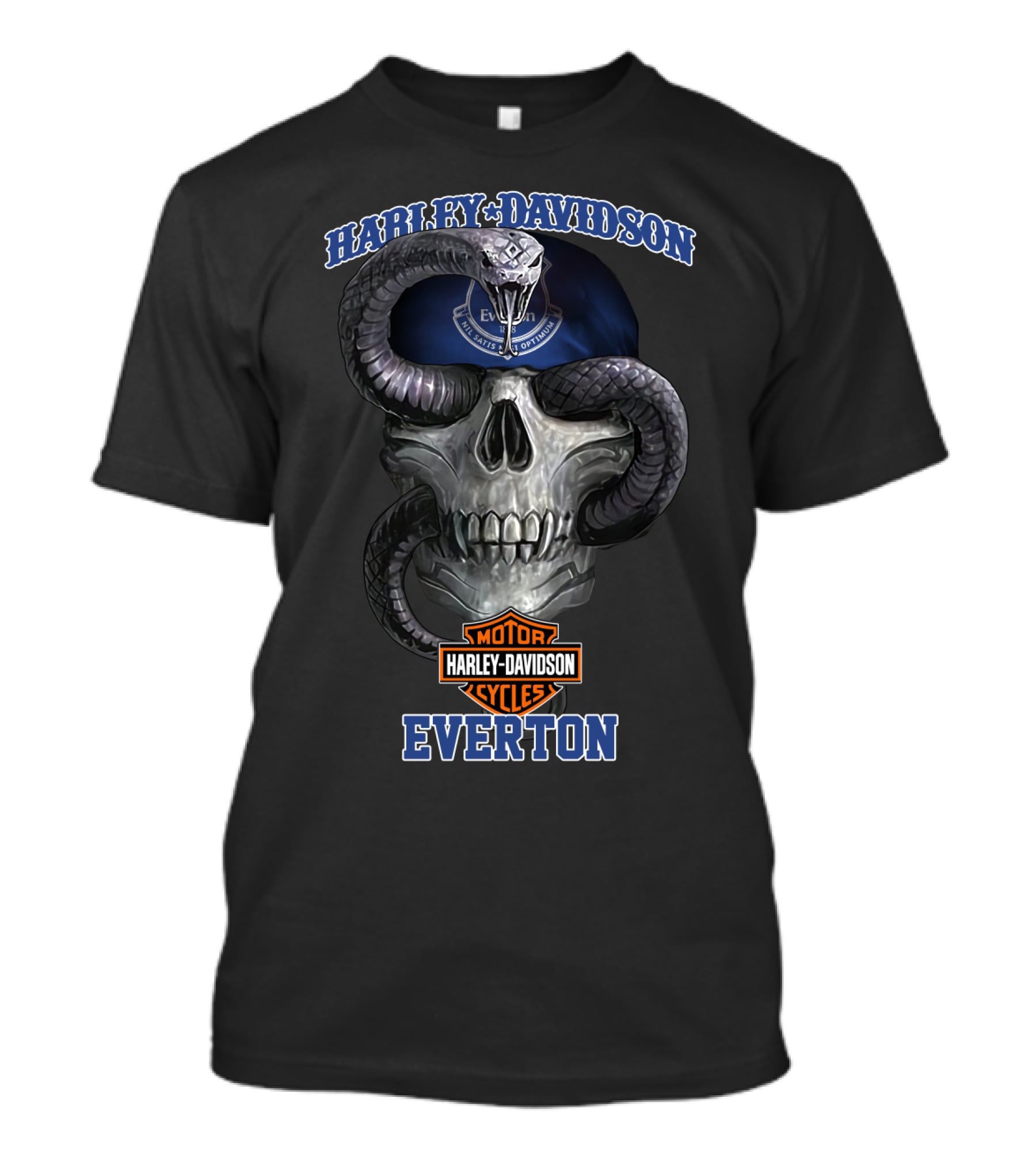 Harley Davidson Motor Cycles Everton T-Shirt
