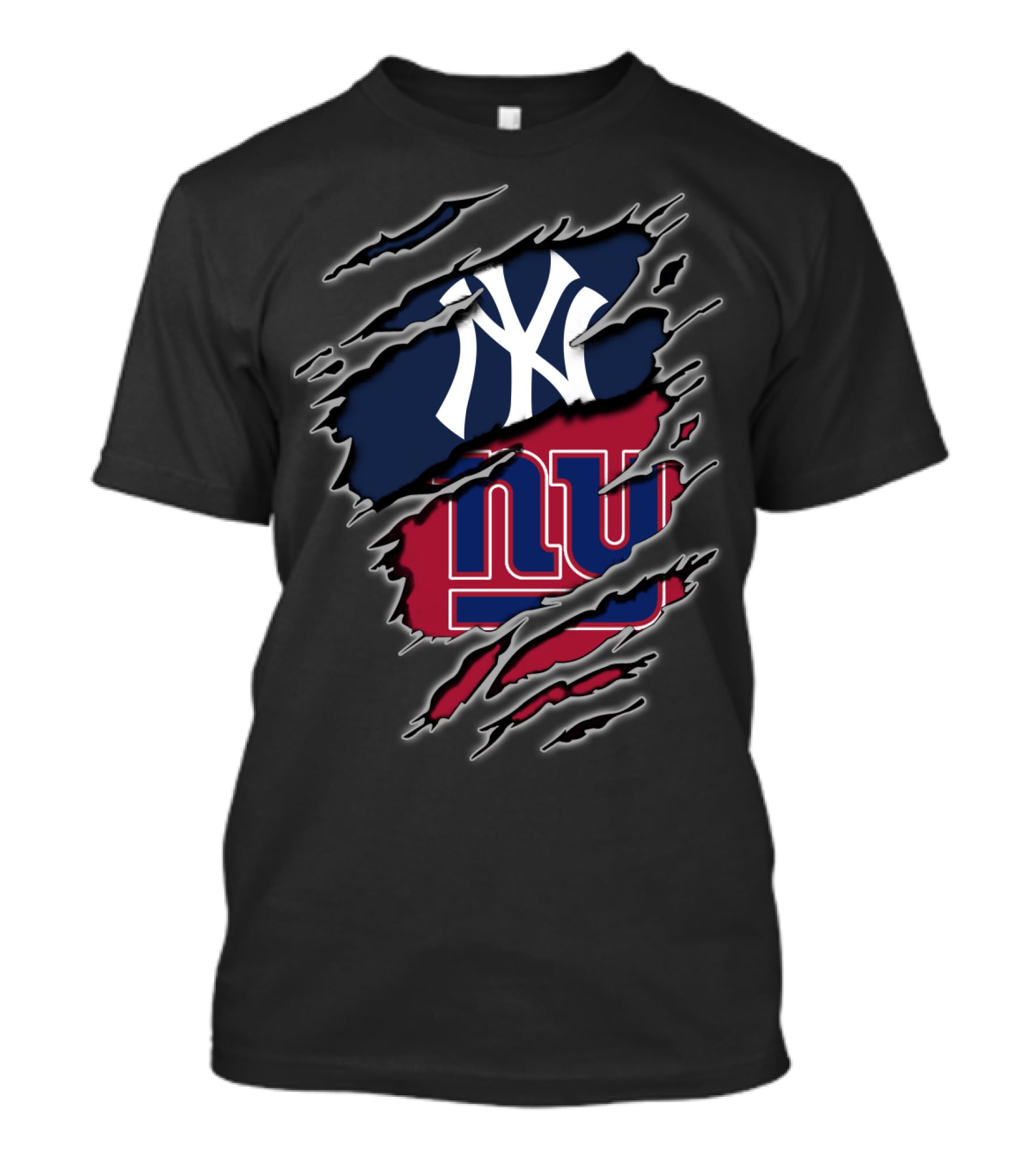 Yankees Giants Fan Crossover T-Shirt