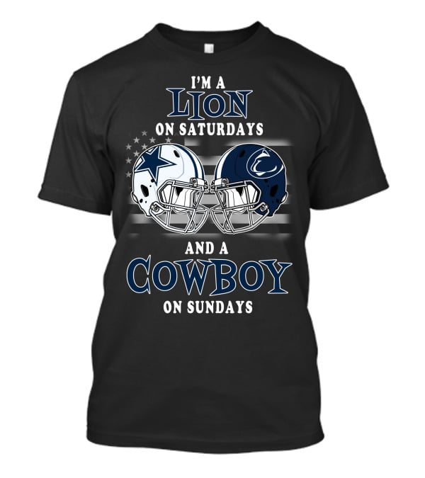 I'm A Lion On Saturdays And A Cowboy On Sundays T-Shirt