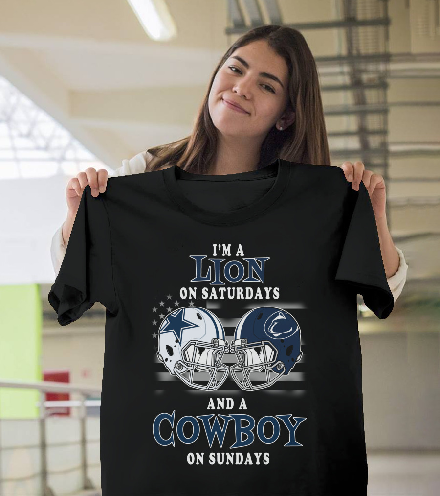I'm A Lion On Saturdays And A Cowboy On Sundays T-Shirt
