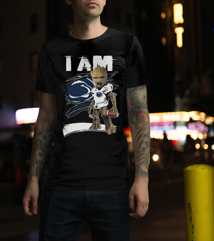 I Am Penn State Groot Football Fan T-Shirt