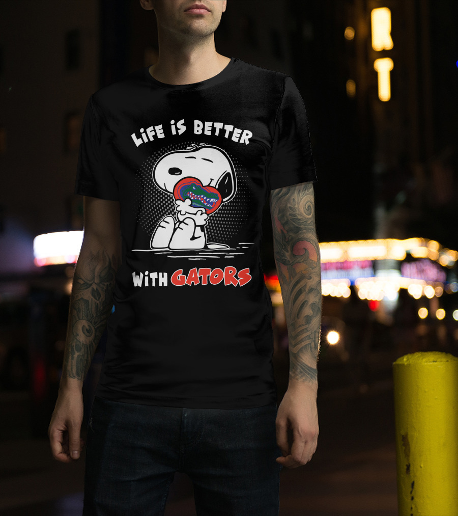 Life Is Better With Gators T-Shirt