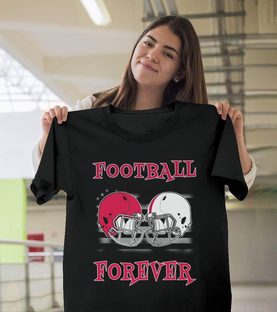 Football Forever Helmet Rivalry T-Shirt