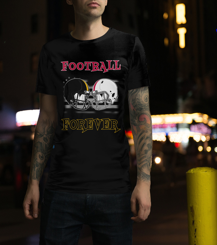 Football Forever Helmet Showdown T-Shirt
