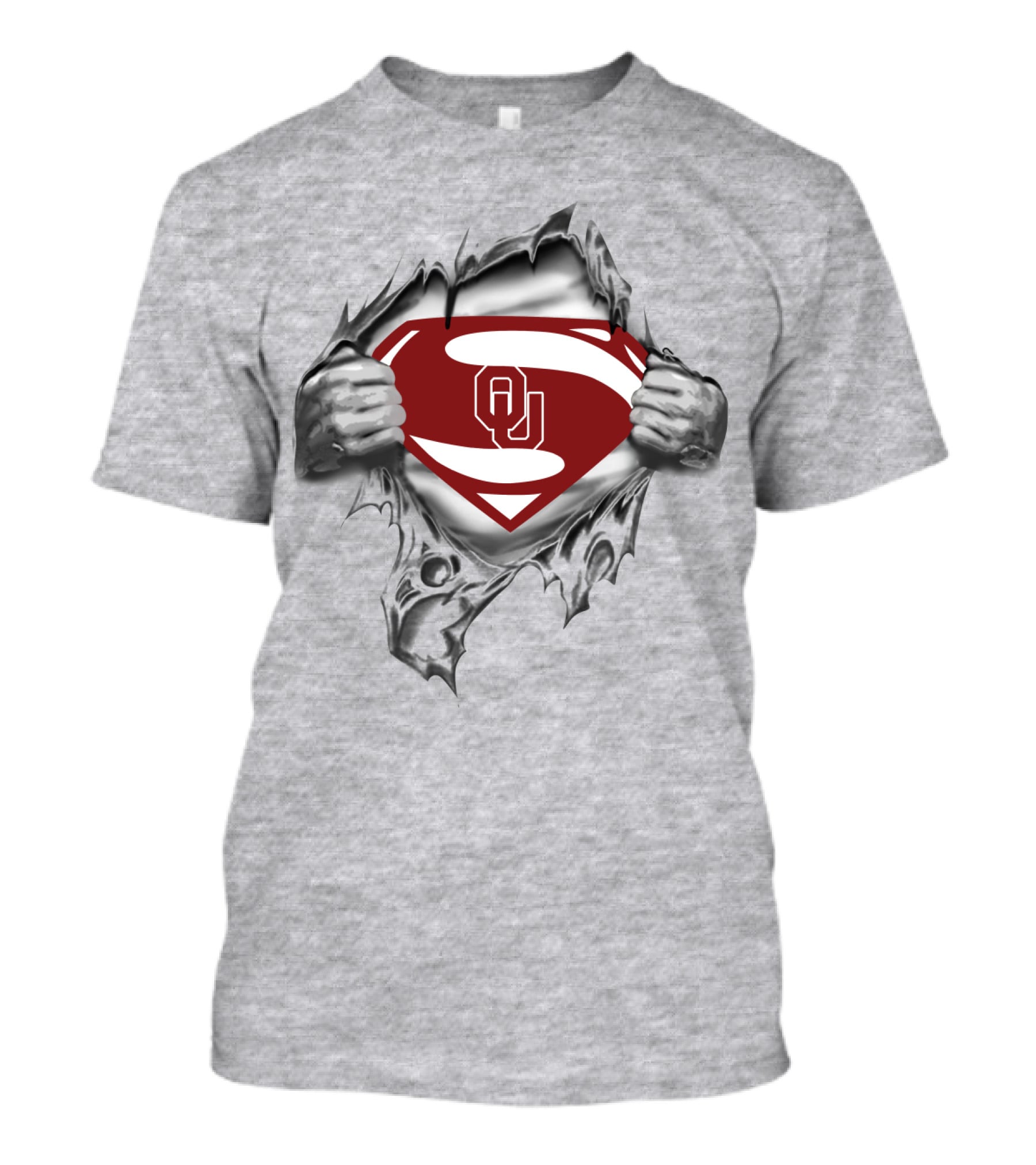 Super Sooners OU Chest Emblem T-Shirt