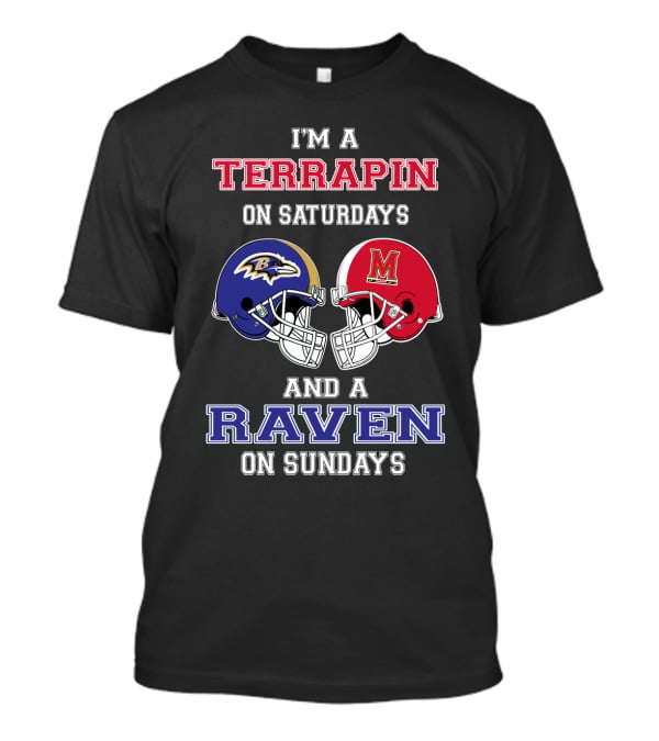 I'm A Terrapin On Saturdays And A Raven On Sundays T-Shirt