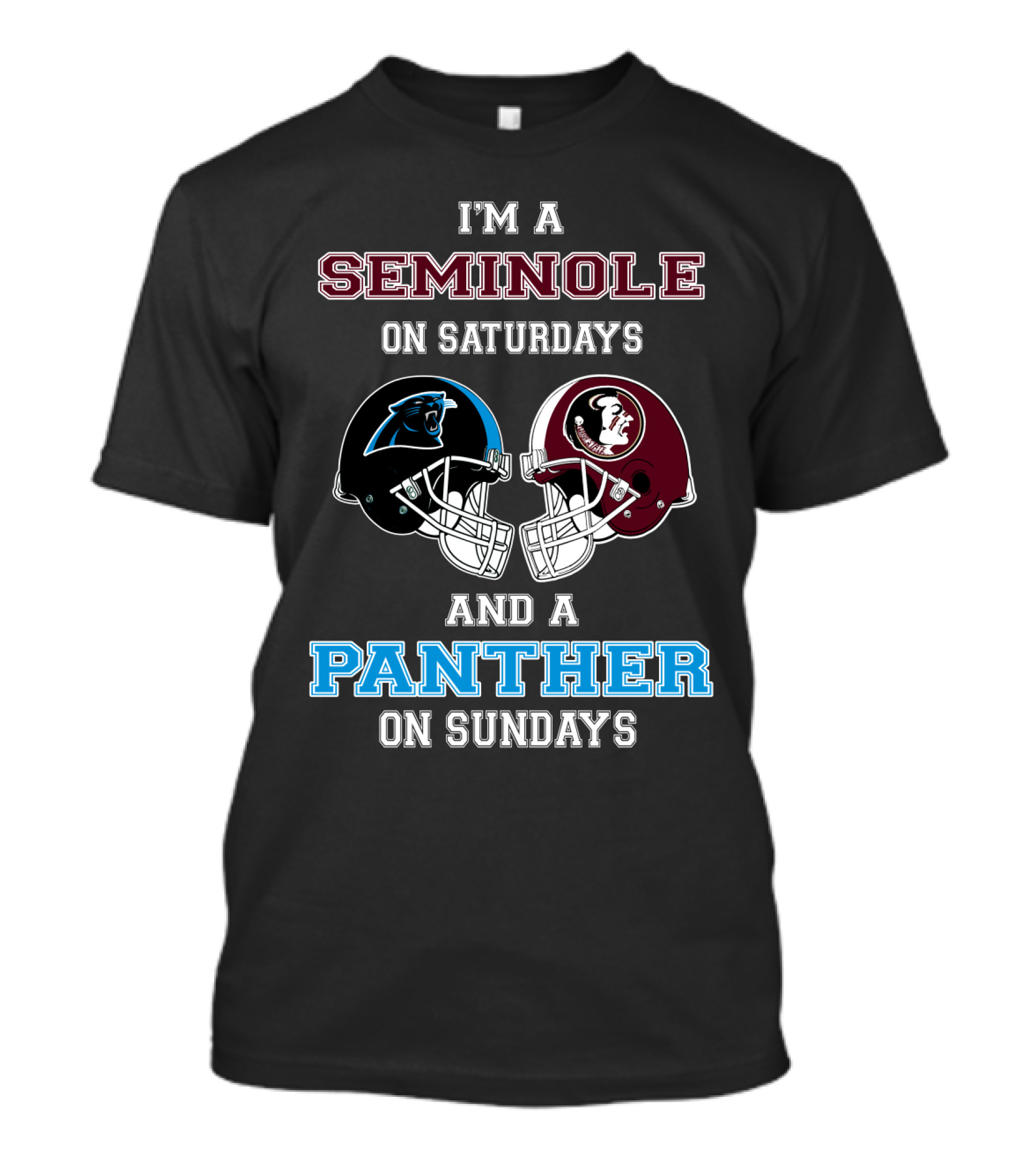 I'm A Seminole On Saturdays And A Panther On Sundays T-Shirt