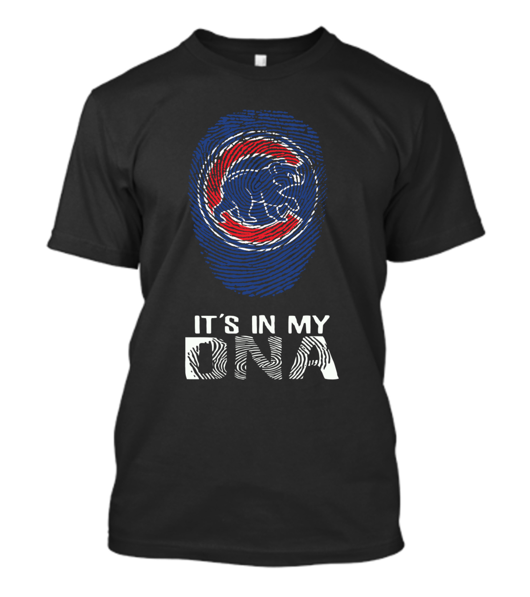 Cubs Fingerprint Logo It's In My DNA T-Shirt