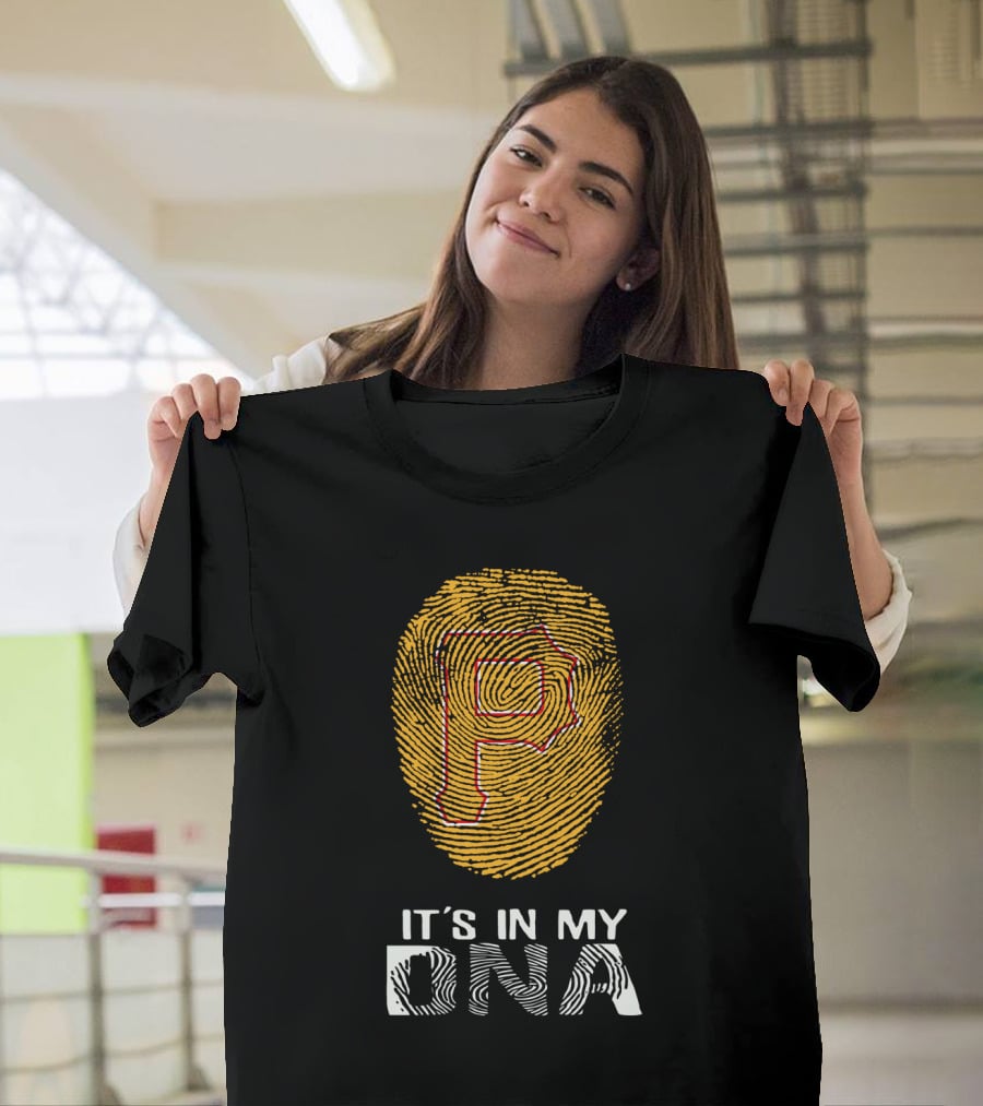 Pirates P It's In My DNA Fingerprint T-Shirt