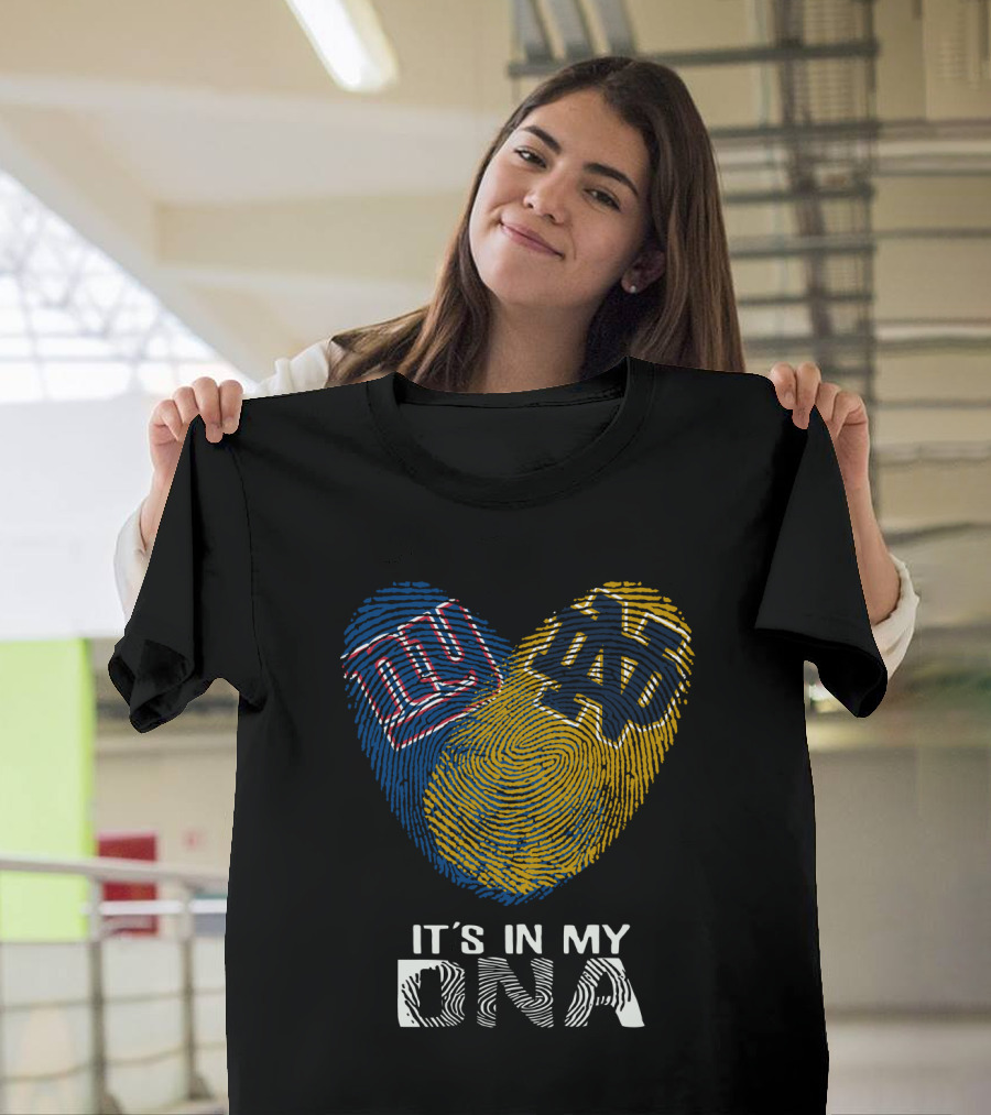 Giants Notre Dame NY ND It's In My DNA T-Shirt