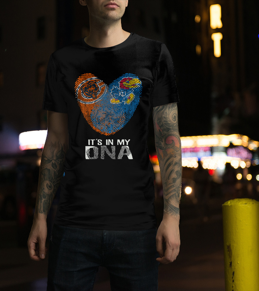 Bears KU Jayhawks It's In My DNA T-Shirt