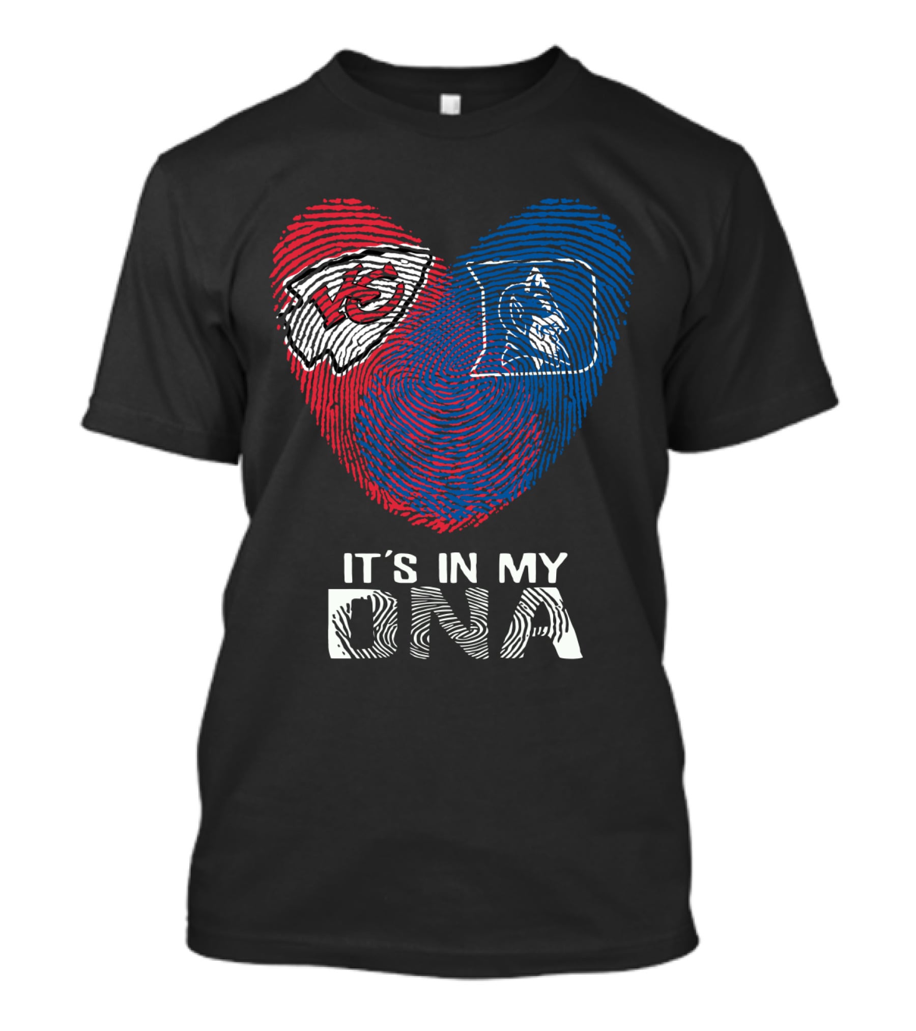 Chiefs Duke Heart It's In My DNA T-Shirt