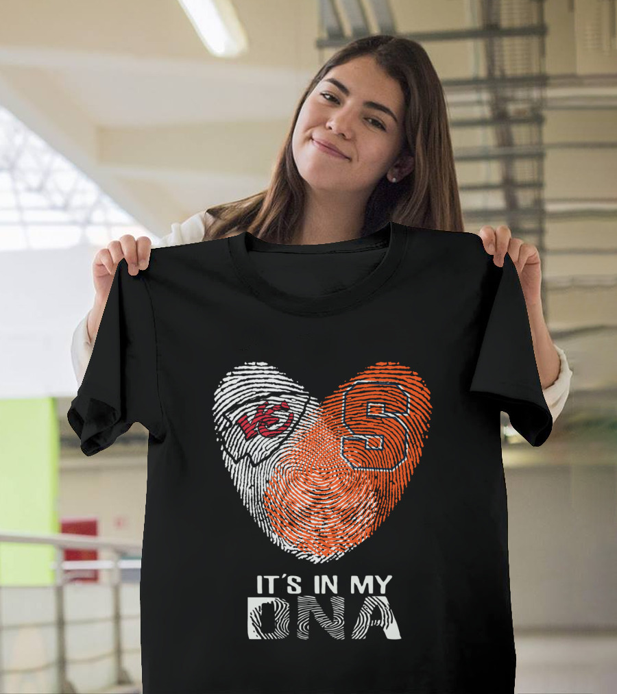 Chiefs Syracuse Heart It's In My DNA T-Shirt