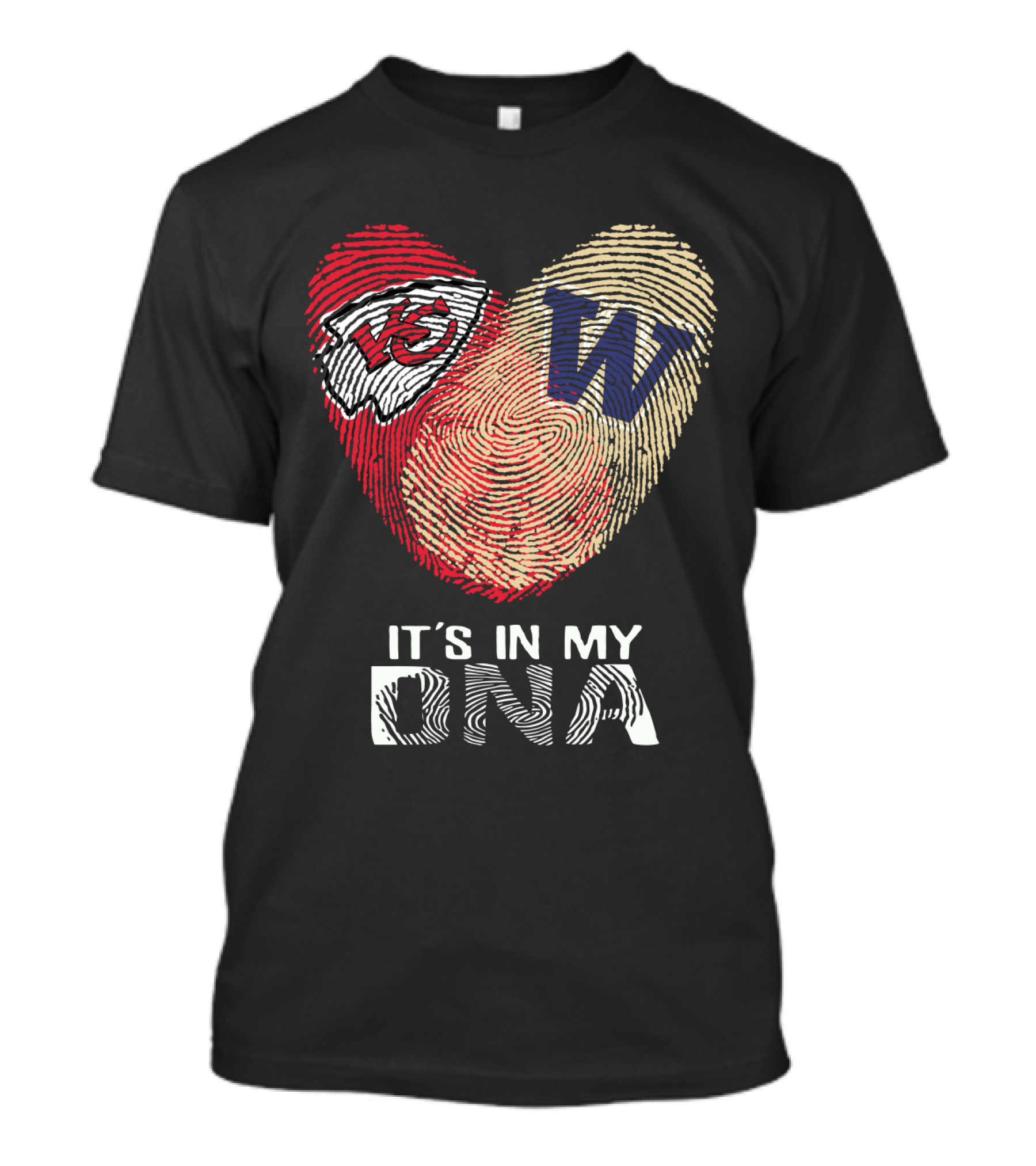 Chiefs W Huskies It's In My DNA T-Shirt