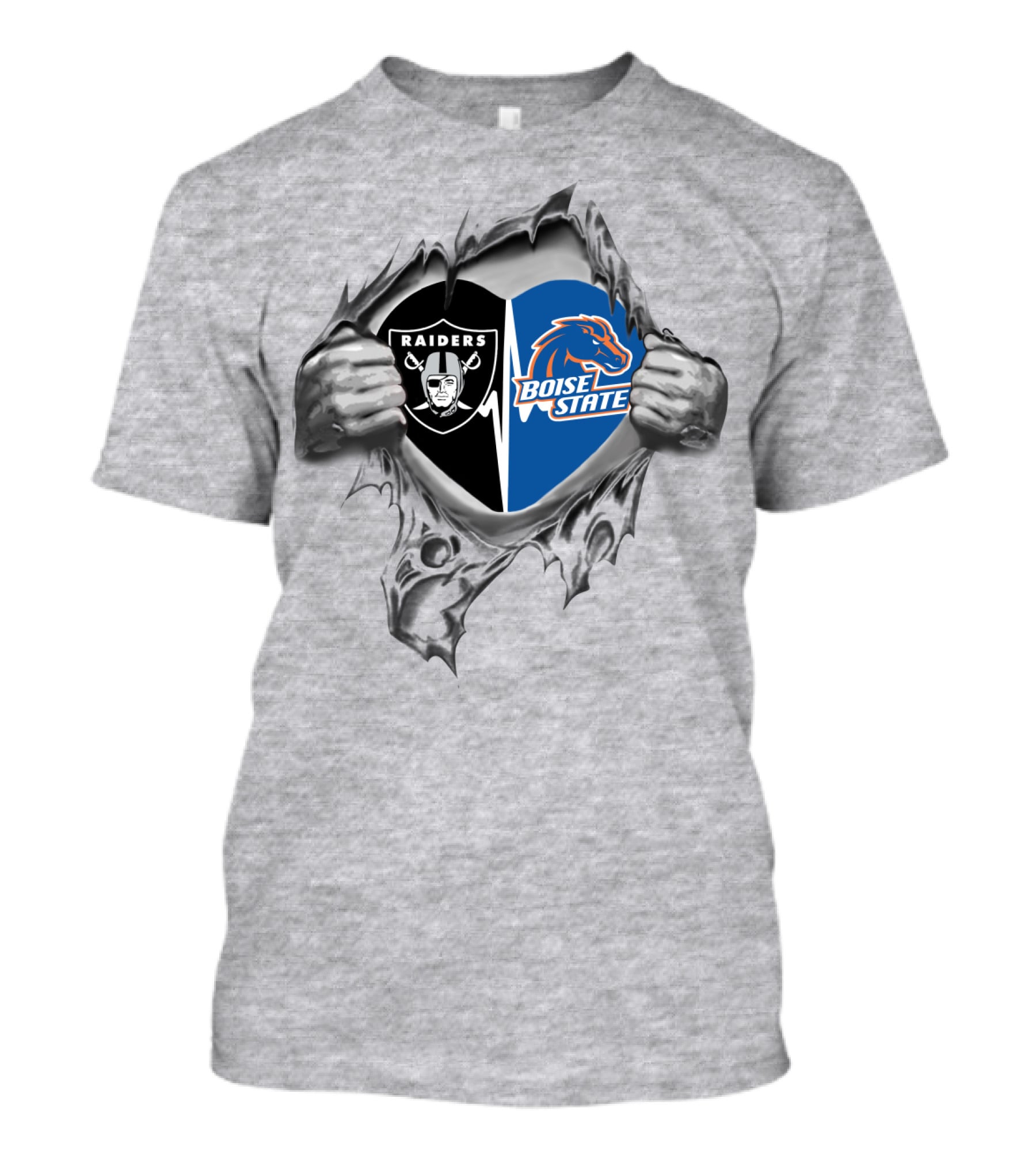 Raiders Boise State Split Loyalty T-Shirt
