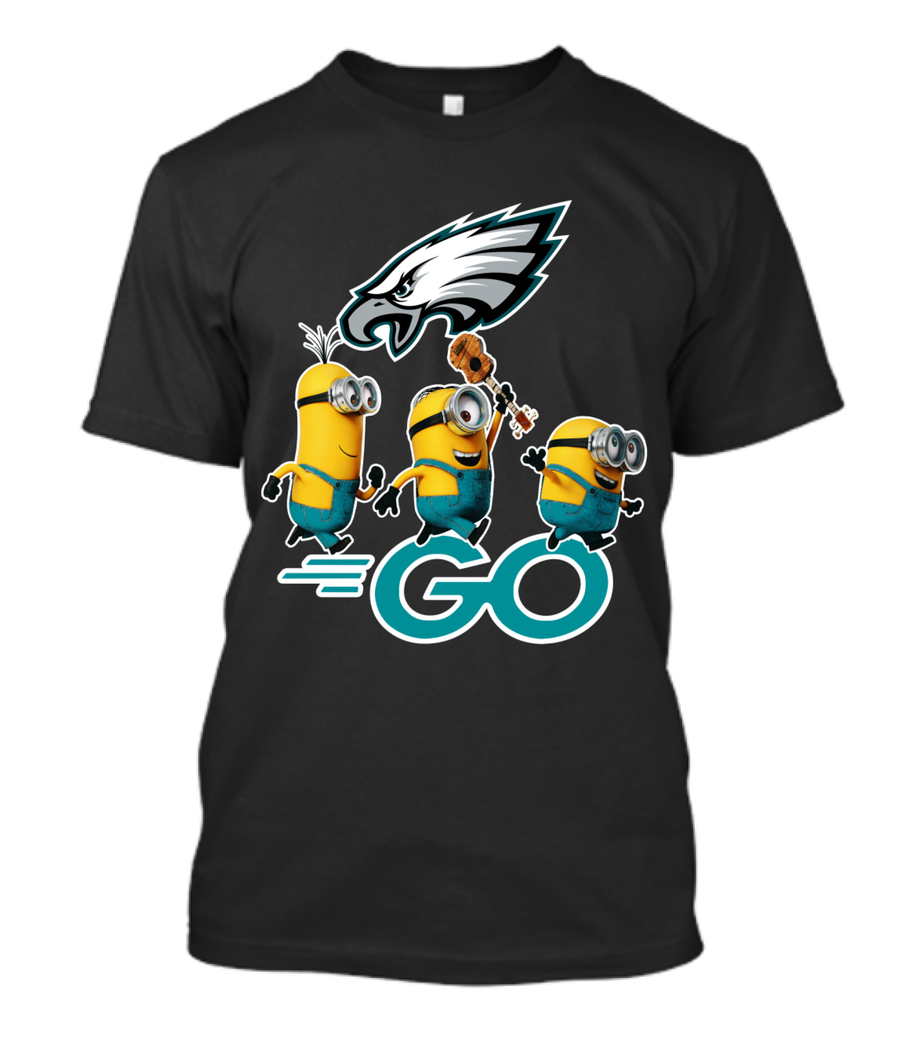 Minions Go Philadelphia Eagles T-Shirt
