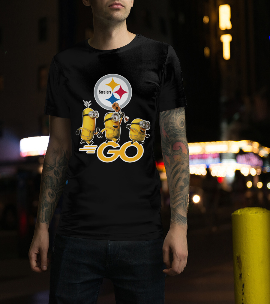 Steelers Minions Go T-Shirt