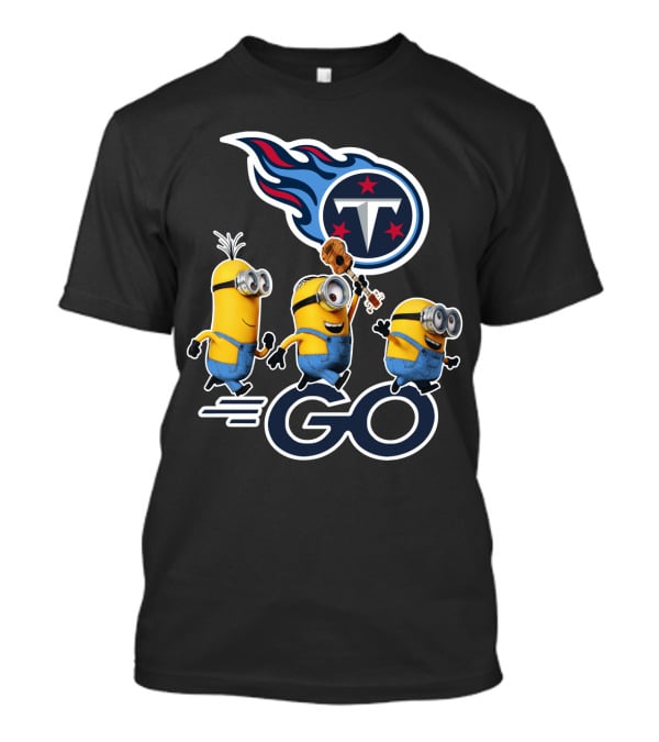 Minions Go Titans Tennessee NFL T-Shirt