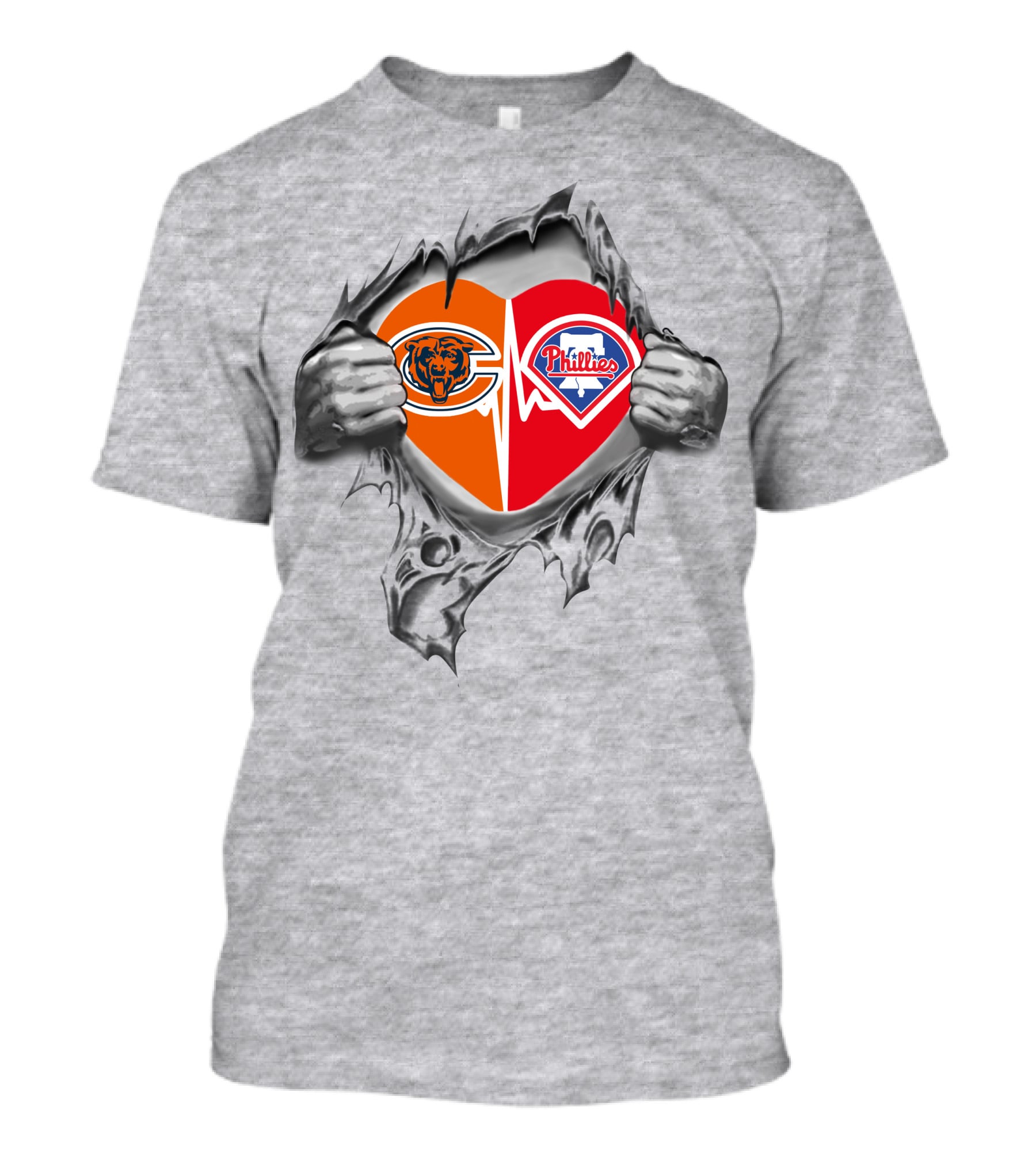 Bears Philadelphia Phillies It's In My Heart T-Shirt