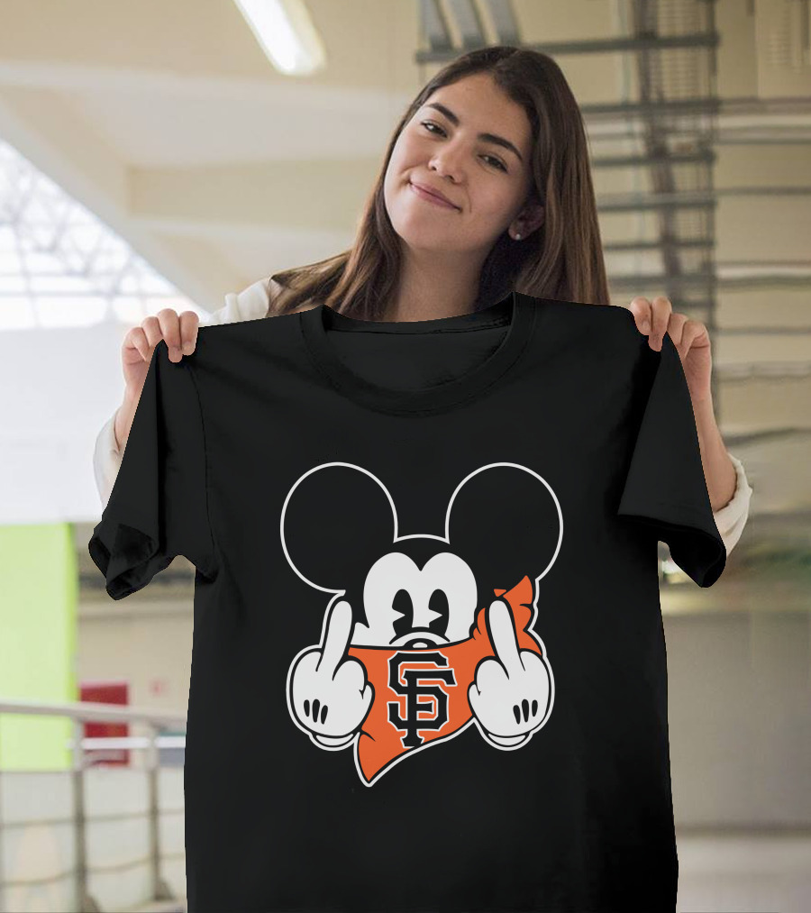 Mickey Bandana SF Giants Gesture T-Shirt