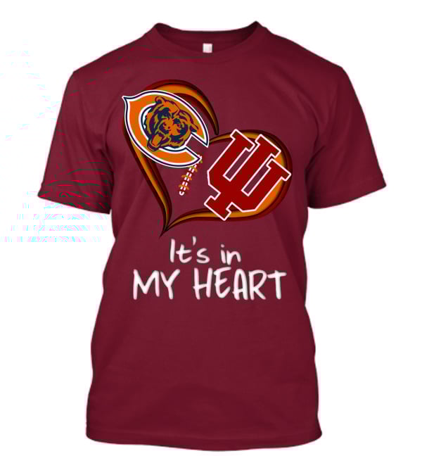 Bears Hoosiers It's In My Heart T-Shirt