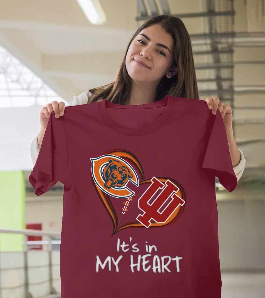 Bears Hoosiers It's In My Heart T-Shirt