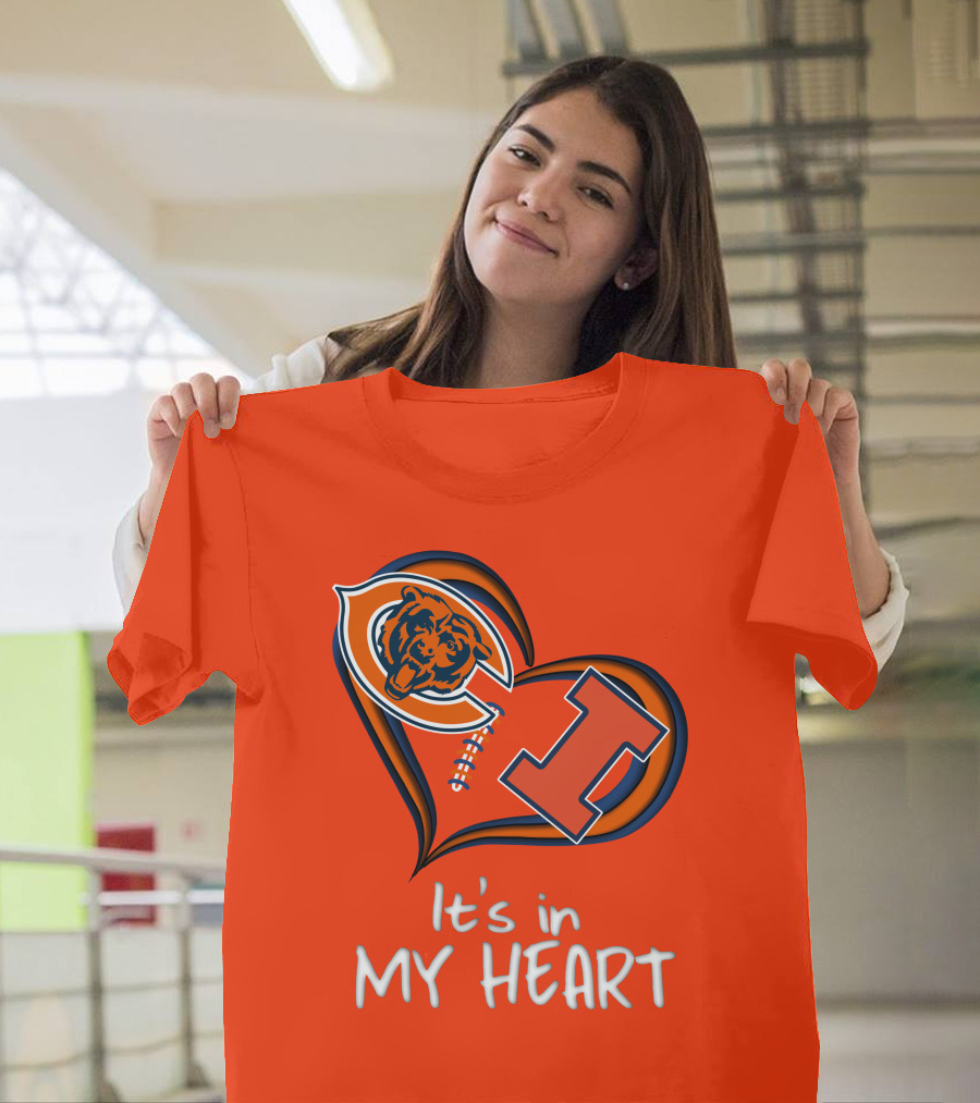 Bears Illinois It's In My Heart T-Shirt