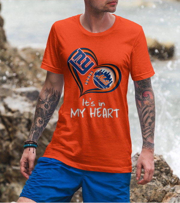 NY Mets In My Heart T-Shirt