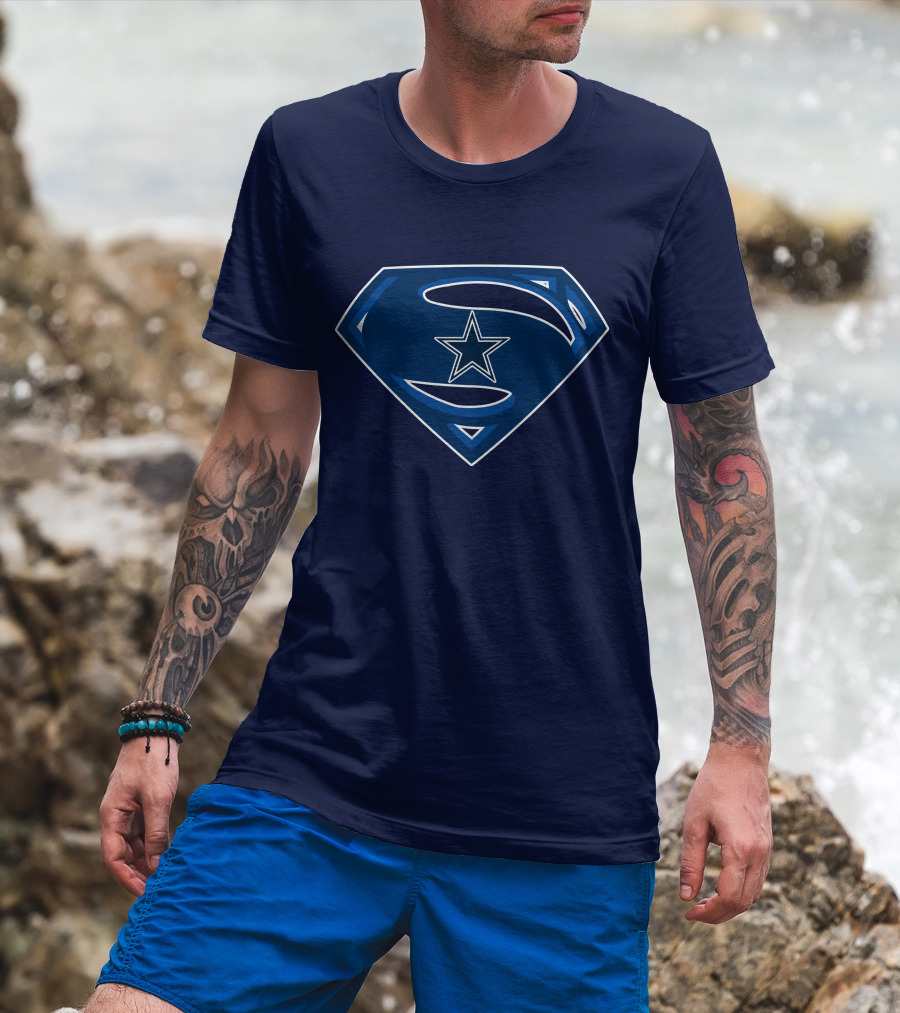 Cowboys Super Man Star Icon T-Shirt