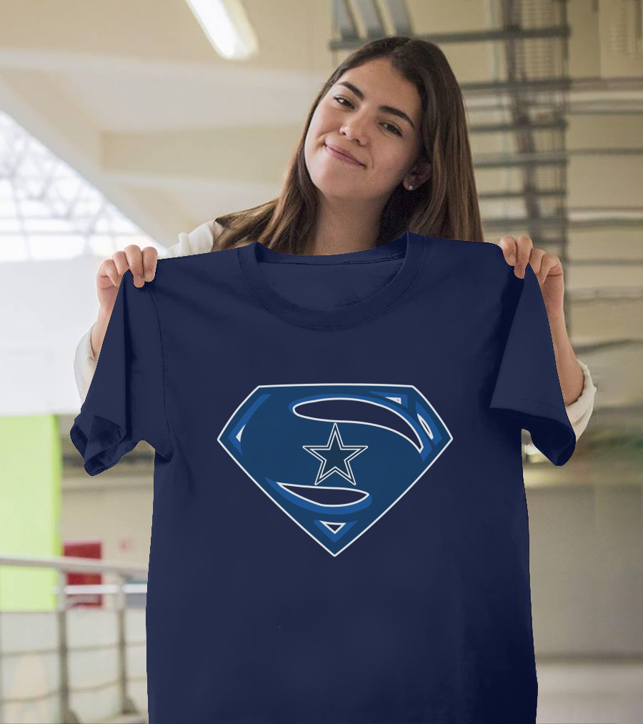 Cowboys Super Man Star Icon T-Shirt