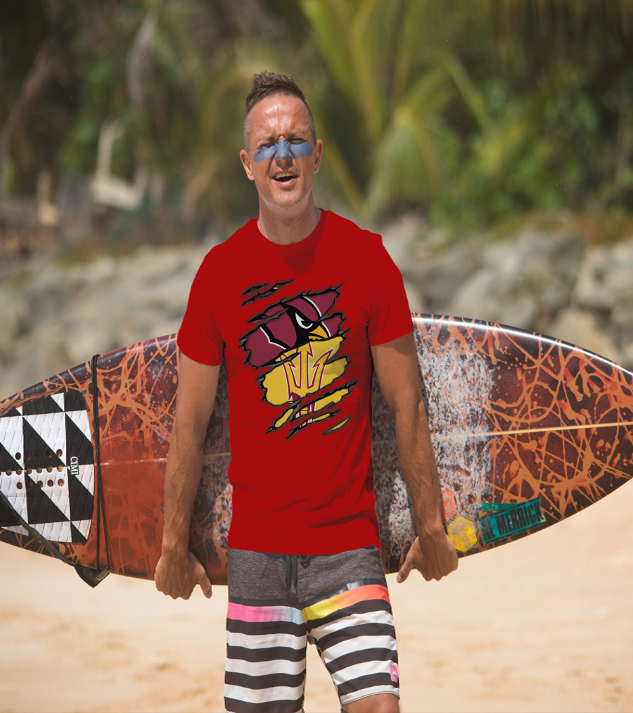 Arizona Cardinals State Sun Devils Fusion T-Shirt