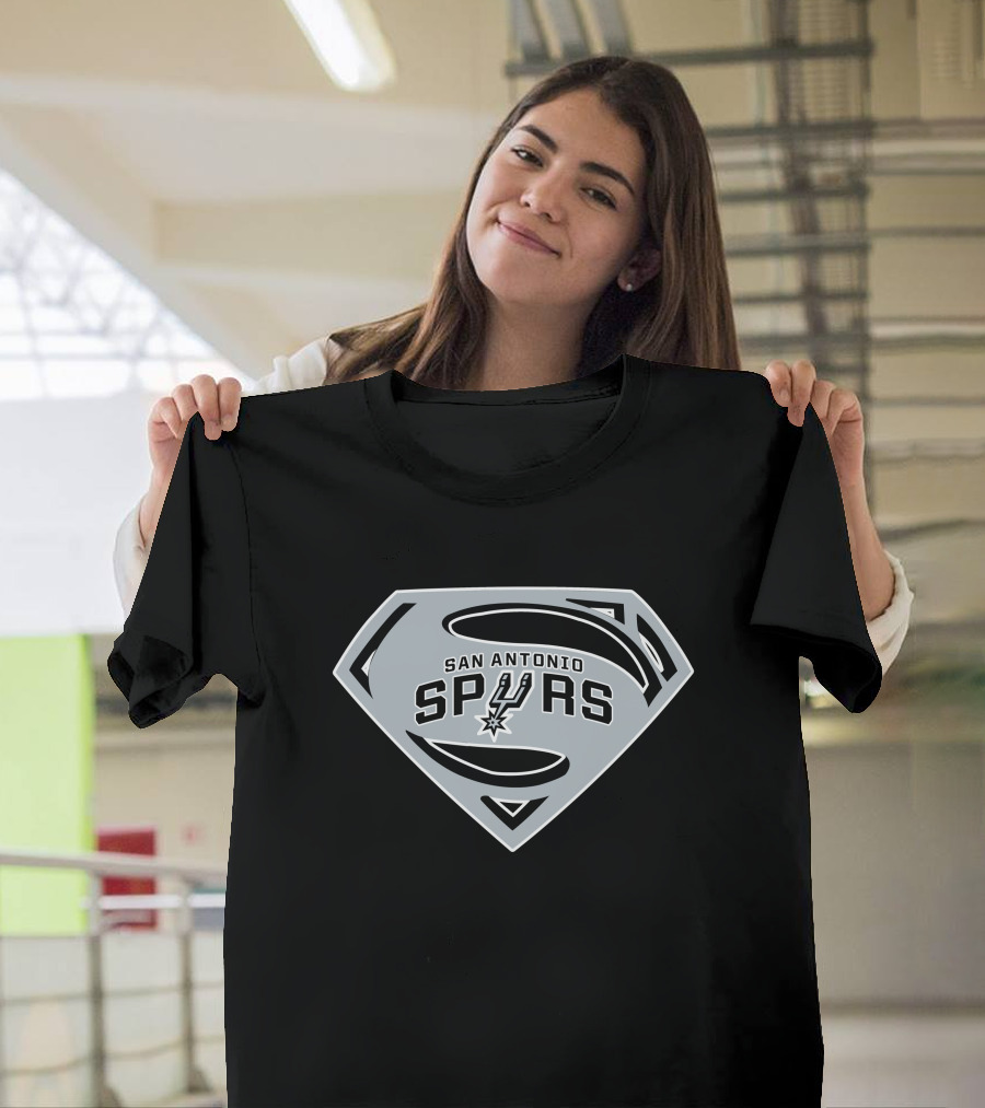 San Antonio Spurs Superman T-Shirt