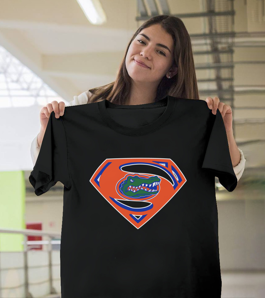 Superman Gators Symbol With Alligator T-Shirt