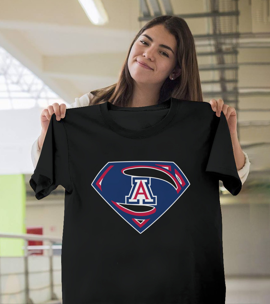 Arizona Wildcats Superman T-Shirt
